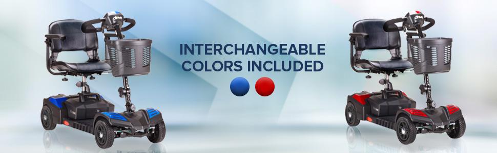 Interchangeable Colors Included