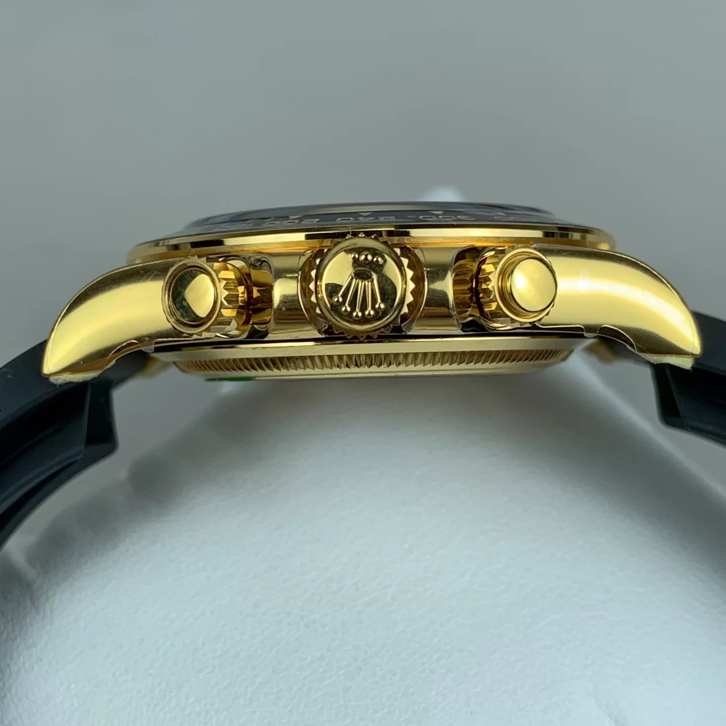 GYL Rolex Cosmograph Daytona Yellow Gold White Dial Rubber Strap (126518LN) 11 Super Clone – DD4131 Movement-GYL-GaiYalun