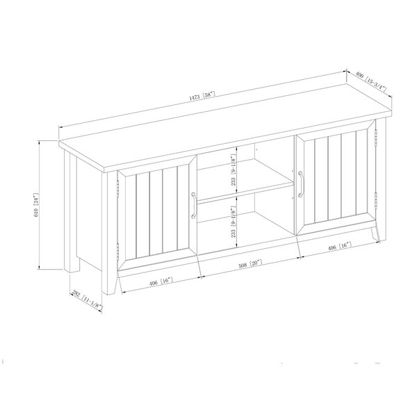 Oropeza TV Stand for TVs up to 65"