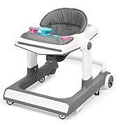 Bellababy Baby Walker, Baby Walker for Boys Girls Adjustable Height, Multi-Function Anti-Rollover...