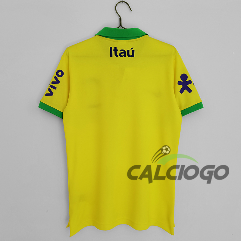 Maglia Storica Brazil Giallo Polo 2022
