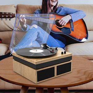 Wireless Turntable HiFi System