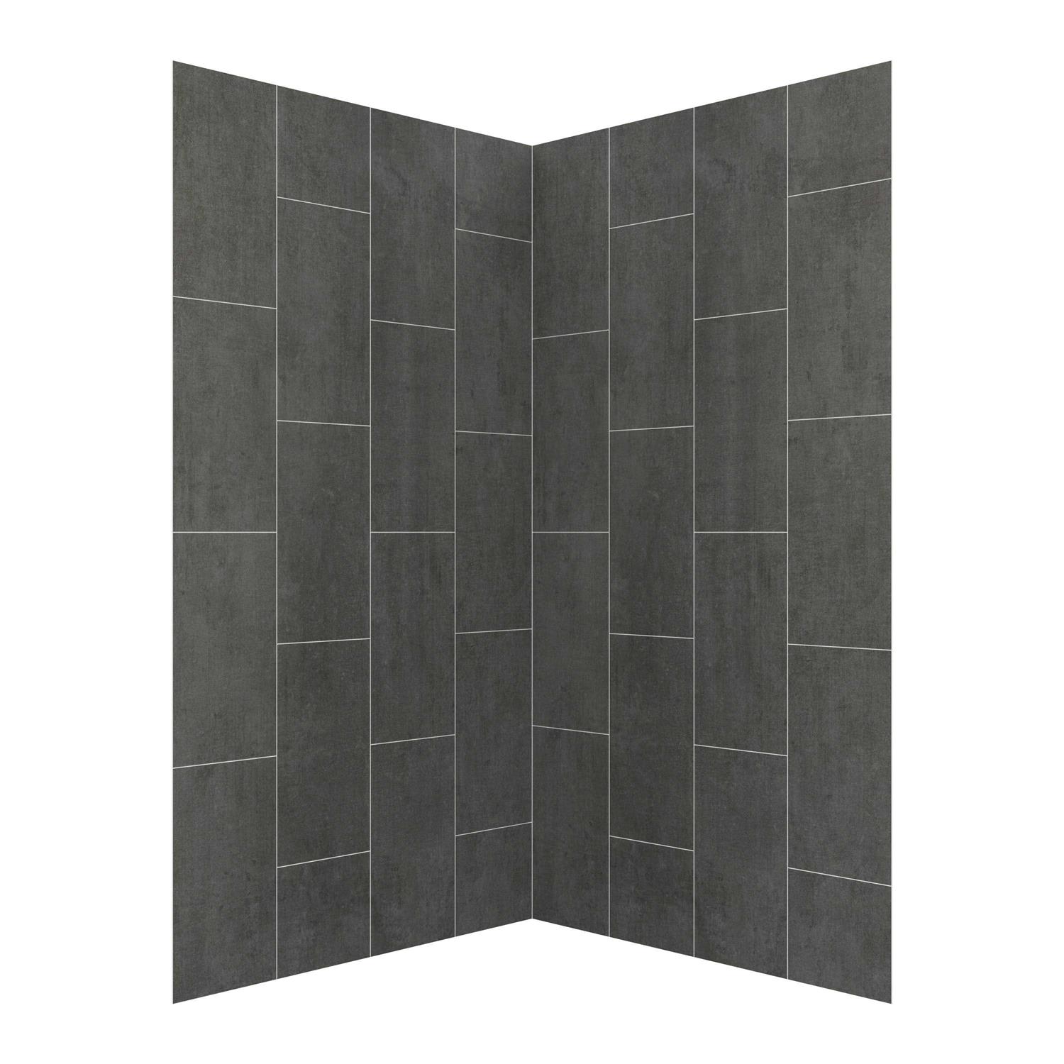 CRAFT + MAIN Jetcoat 42in x 78 2Piece Shower Panel Kit 614821
