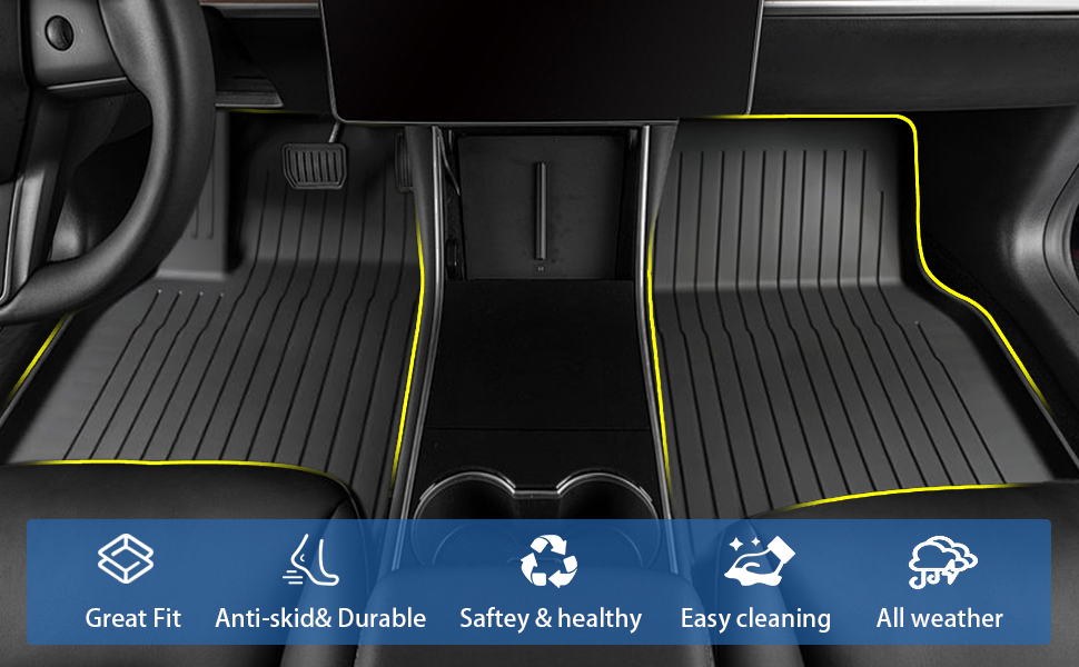 Driver Side Floor Mat & Passenger Side Floor Mat