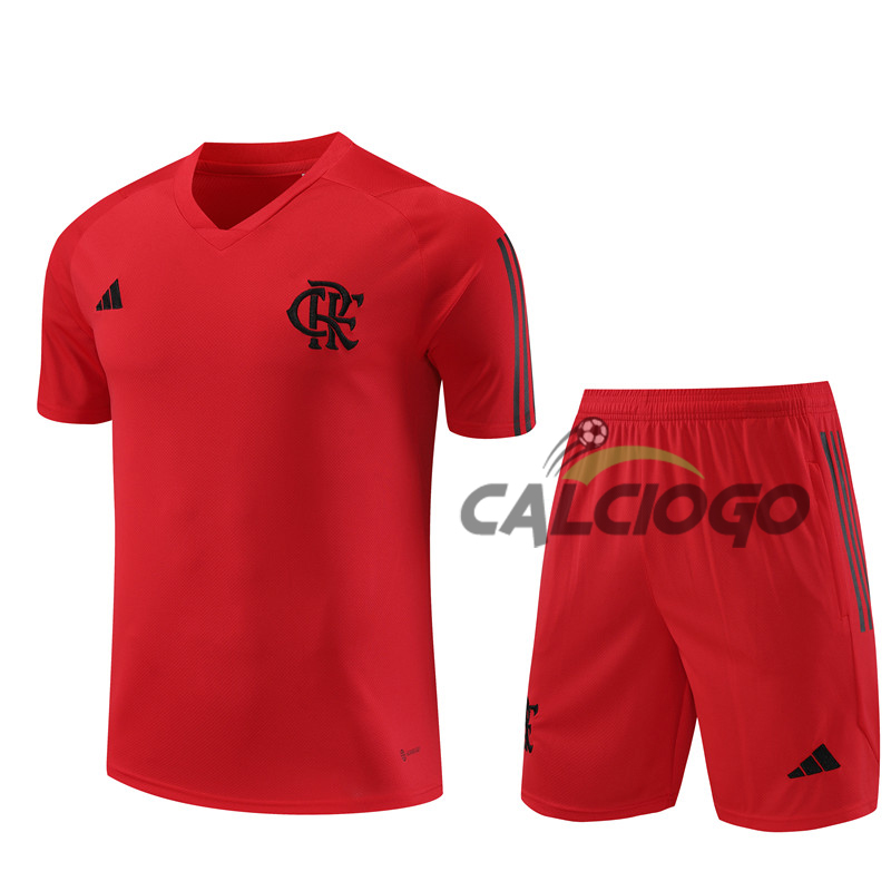 Kit Gara CR Flamengo Rosso Jersey 2023-2024