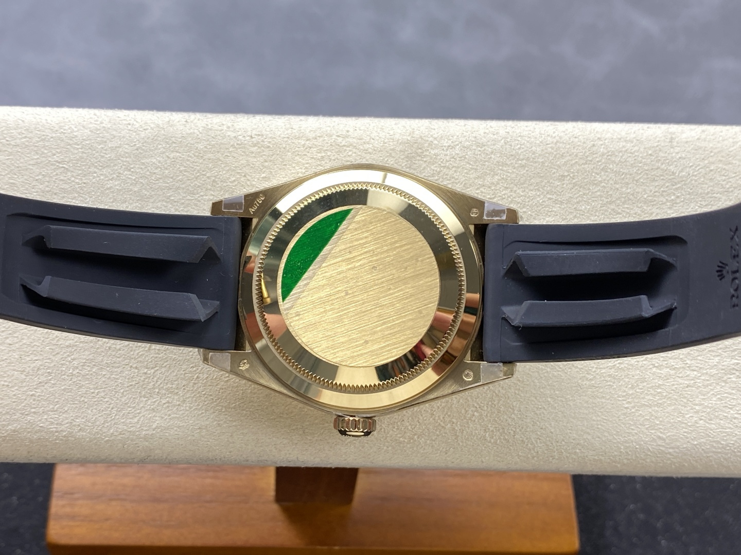 GYL Rolex Sky-Dweller 336238-0004 Yellow Gold Green Dial Oysterflex Bracelet Best Replica 42mm-GYL-GaiYalun