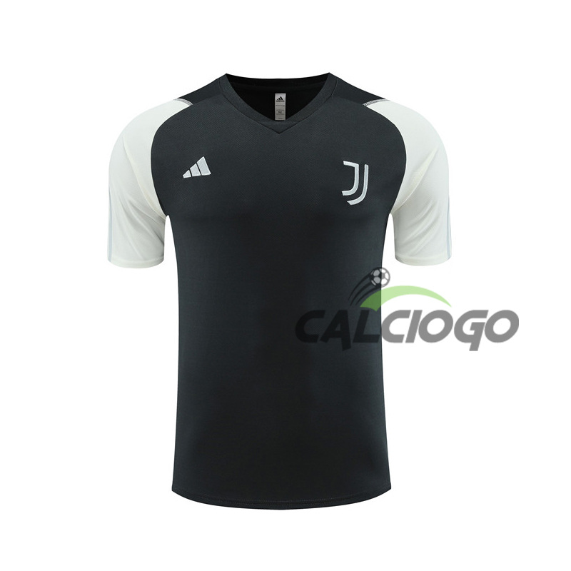 Maglia Juventus Grigio Manica Corta 2023-2024