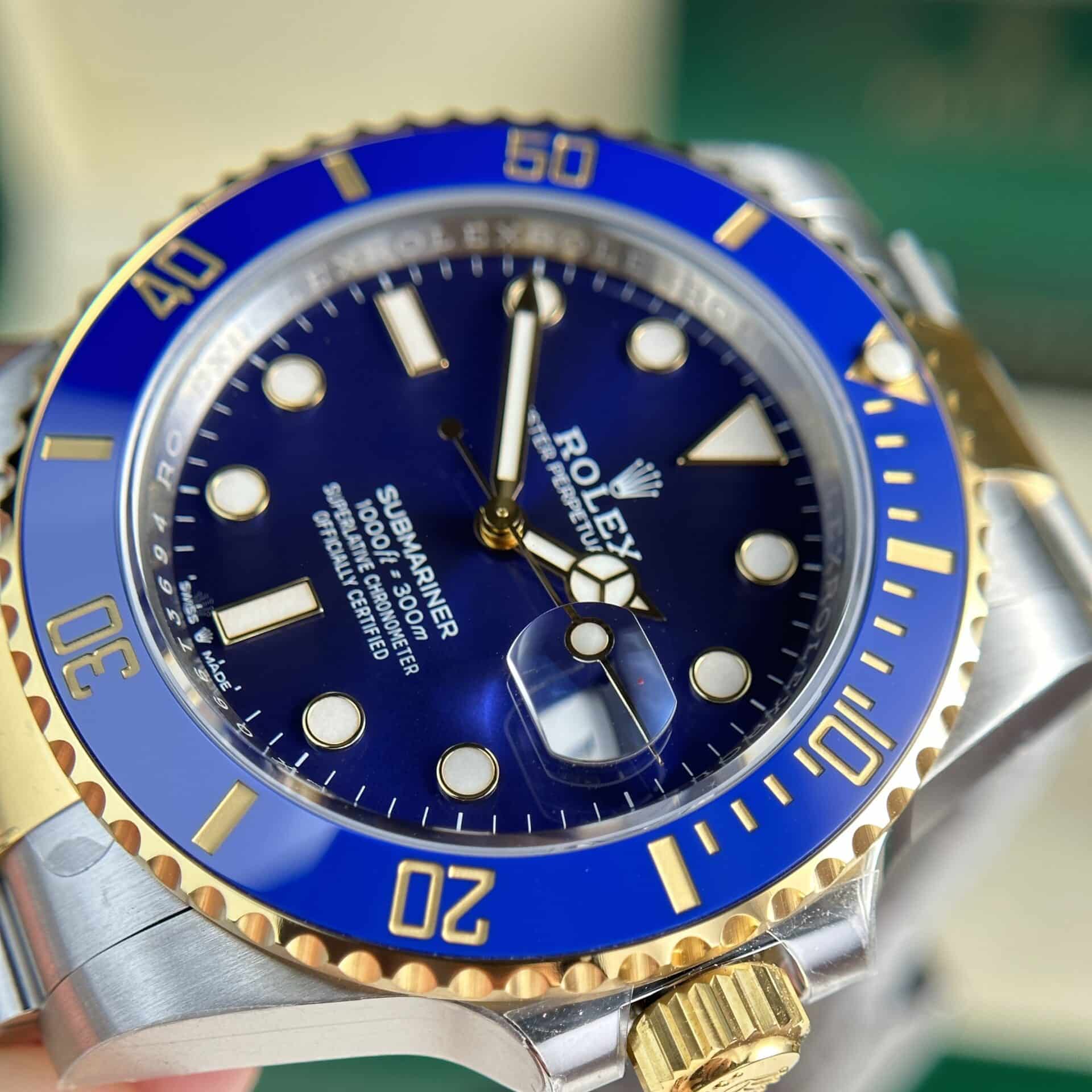 GYL Rolex Submariner Date 126618LB Yellow Gold Blue Dial Best Replica VSF 41mm-GYL-GaiYalun