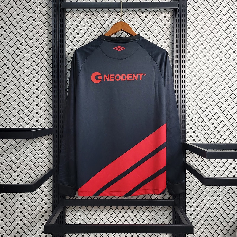 23-24 Athletico Paranaense Away Long Sleeve Size S-4XL