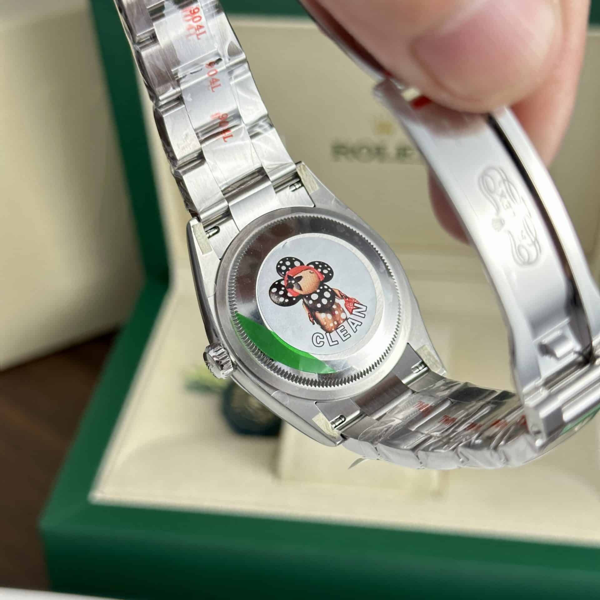 GYL Rolex Oyster Perpetual 124300 Turquoise Blue Celebration-motif Dial Best Replica Clean Factory 41mm-GYL-GaiYalun