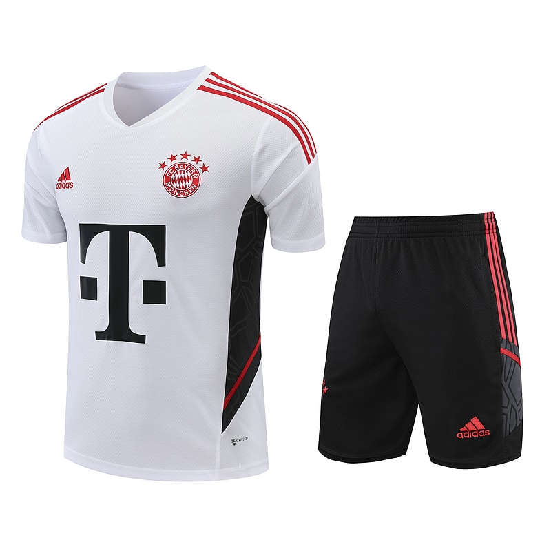 2324 Bayern training suit white S-XXL