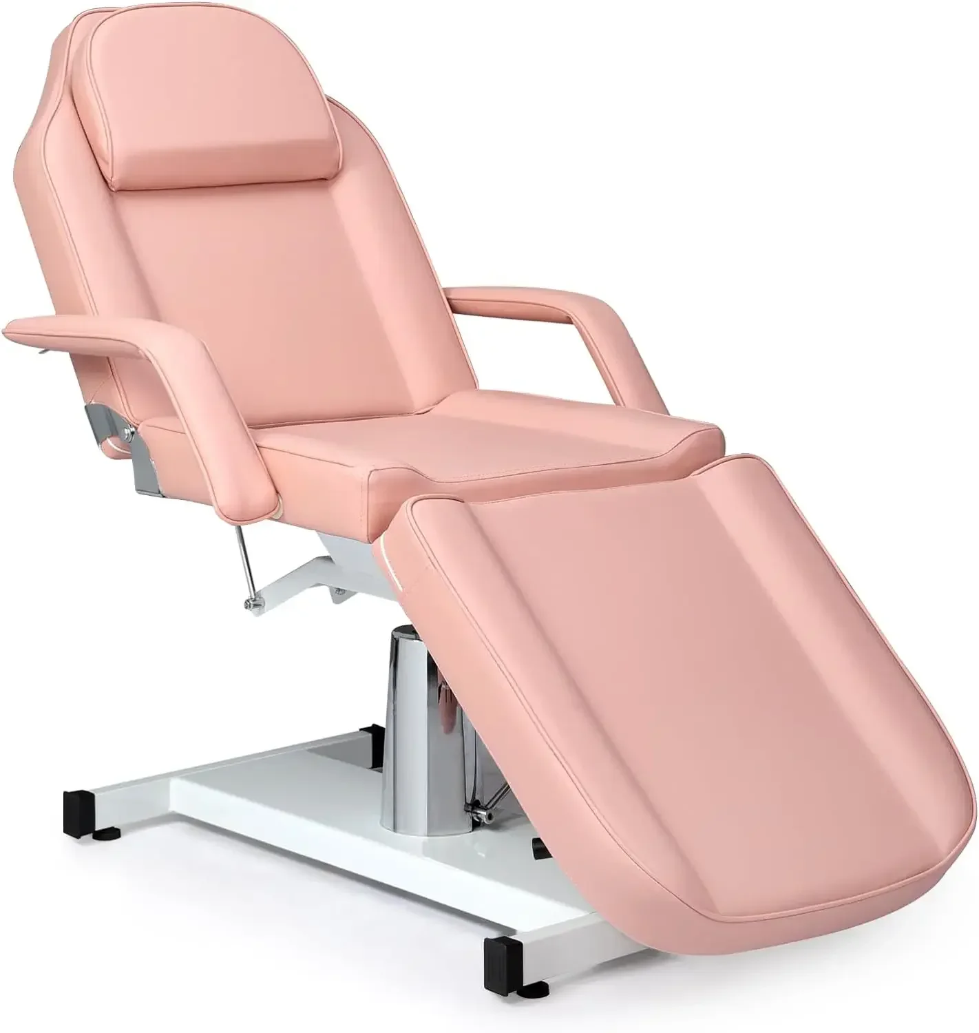 OmySalon Hydraulic Facial Bed Massage Table, Multi-Purpose 3-Section ...