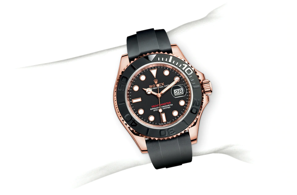 Rolex Yacht-Master in 18 ct Everose gold M126655-0002 at J. Licht & Sons Rolex Boutique