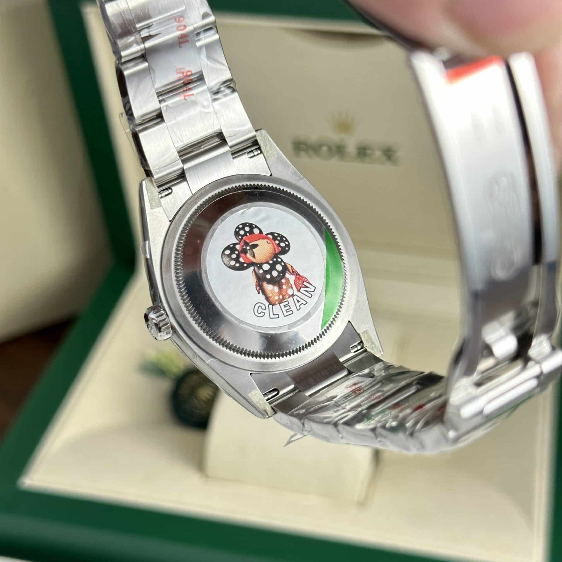 GYL Rolex Oyster Perpetual 41 124300-0007 Red Coral Dial Top Quality Replica Clean Factory-GYL-GaiYalun