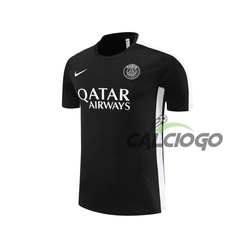 Maglia Paris PSG Nero Jersey 2023-2024