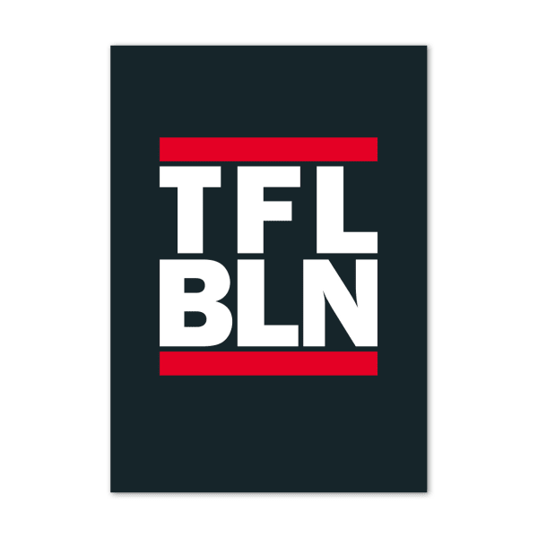 Galerie Bild 1 von 2 TEUFEL POSTER "TFL BLN"