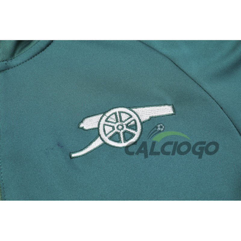 Tuta Arsenal Felpa Zips Top Pantaloni 2023-2024