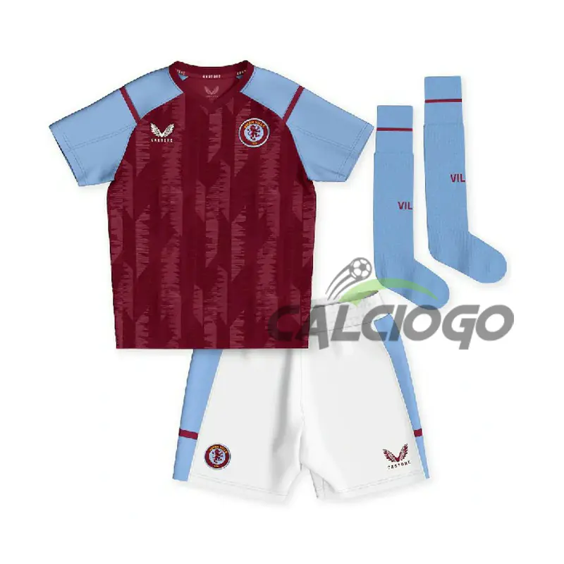 Kit Gara Aston Villa Home Bambino 2023-2024