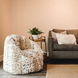 Milano Bean Bag Chair in Living room