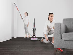 Three cleaning modes