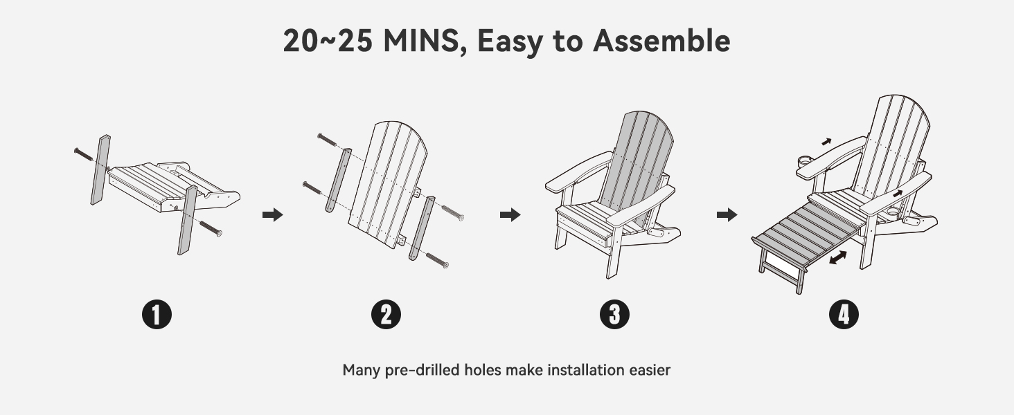 adirondack chair plastic