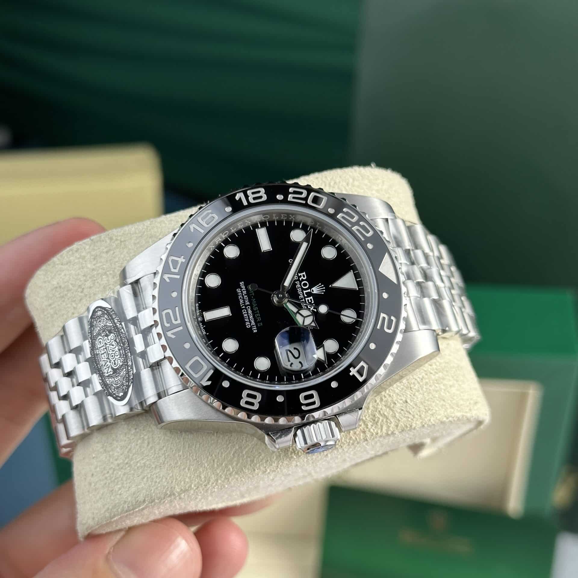 GYL Rolex GMT-Master II 116710LN Black Dial Jubilee Replica Clean Factory 40mm-GYL-GaiYalun