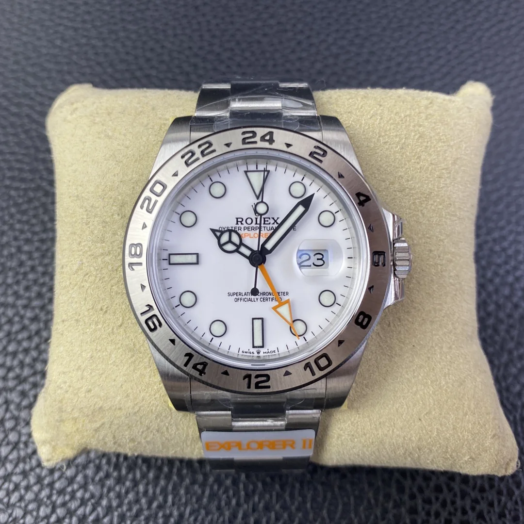 GYL Rolex Explorer II 42mm “Polar” White Dial (226570) 1:1 Super Clone – DD3285 Movement-GYL-GaiYalun