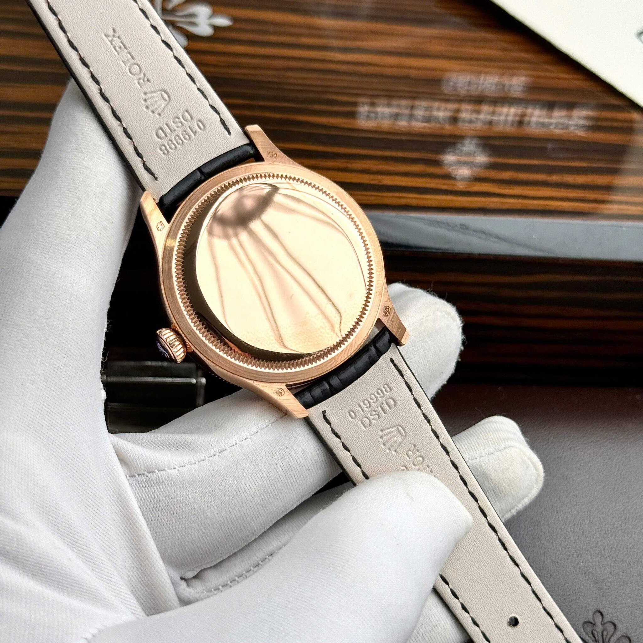 GYL Rolex Cellini Time 50505 Rose Gold White Dial Swiss Replica 39mm-GYL-GaiYalun