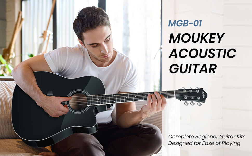 moukey acoustic guitar