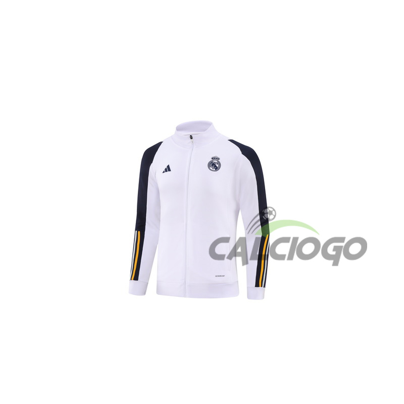 Tuta Calcio Real Madrid Felpa Zips Top 2023-2024