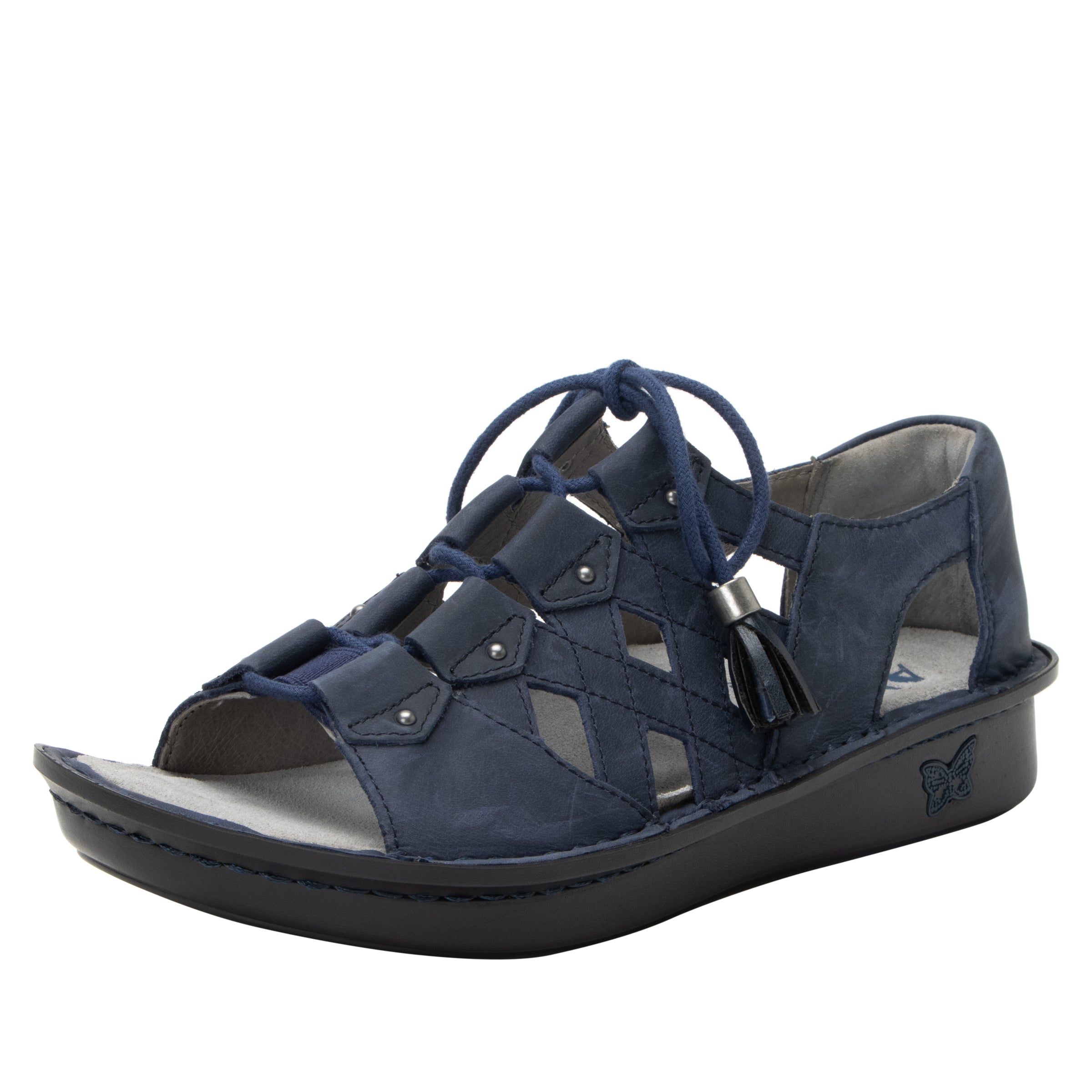 Valerie Oiled Navy Sandal Valerie Oiled Navy Sandal