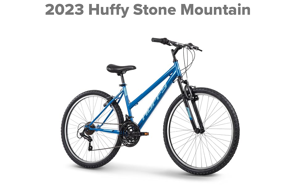 Huffy Stone Mountain mountain bike. blue