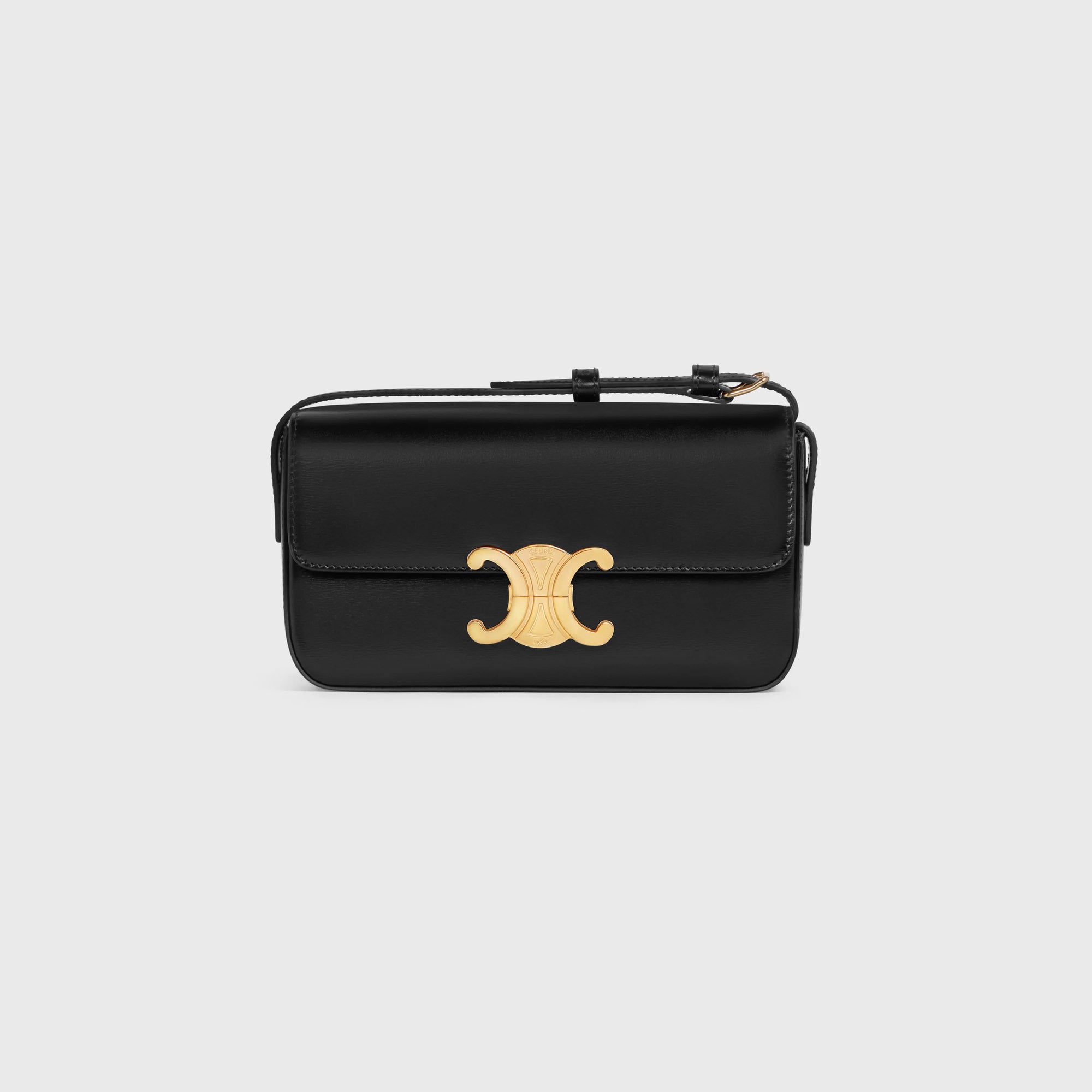 新作 CELINE♪ トリオンフ ショルダーバッグ カーフスキン