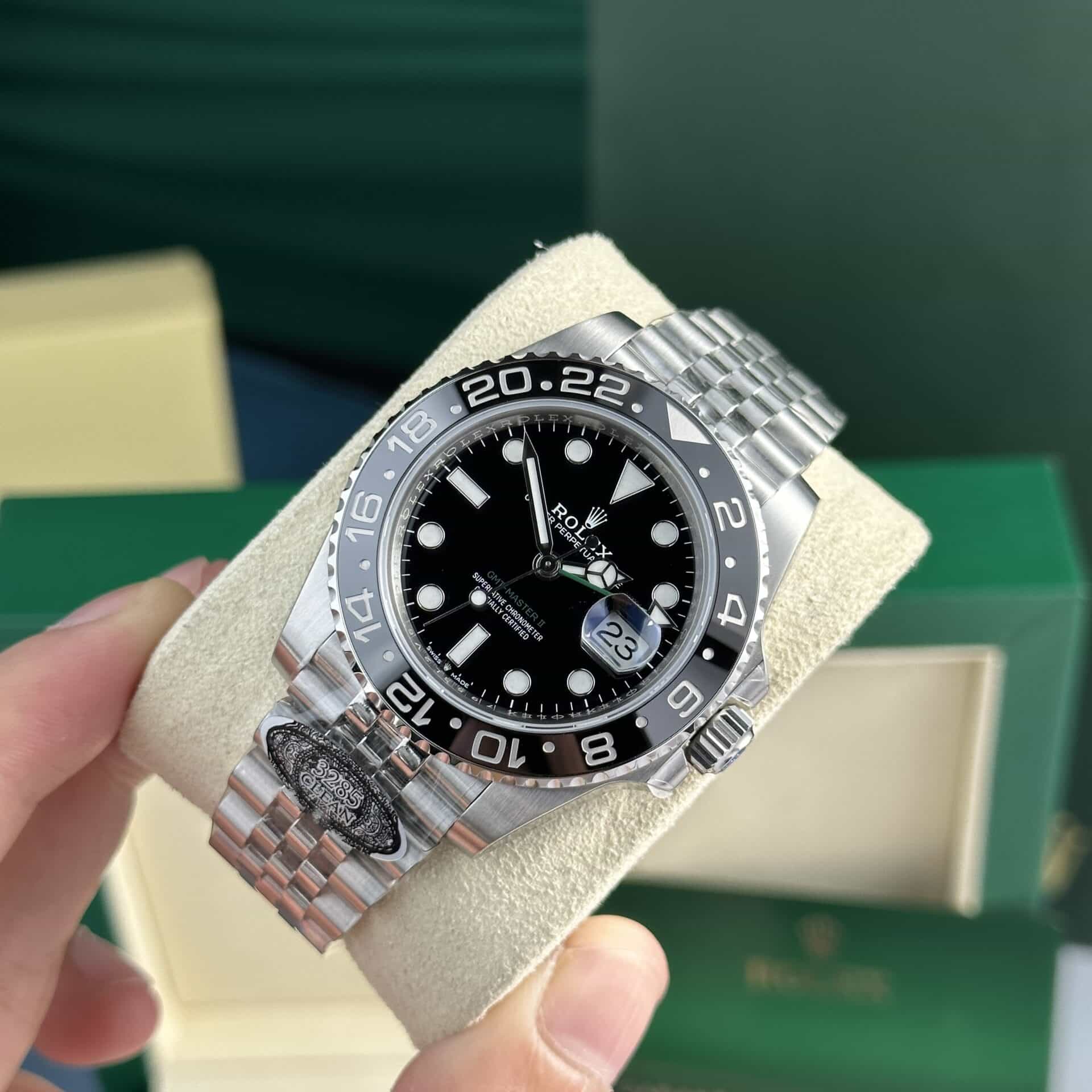 GYL Rolex GMT-Master II 116710LN Black Dial Jubilee Replica Clean Factory 40mm-GYL-GaiYalun