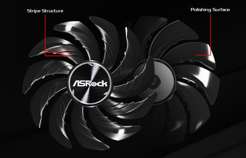 Striped Axial Fan