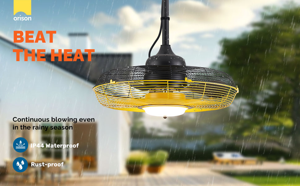 outdoor fan waterproof