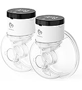 Wearable Breast Pump, Bellababy Portable Wireless Wearable Breast Pump with Touchscreen LCD Displ...