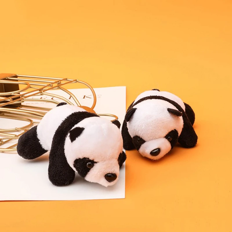 Panda Bear Brooch Panda Pins Animal Brooches Soft Plush Toy Pin Love Panda Jewelry Kawaii Gifts Creative Funny Accessories 1 PC