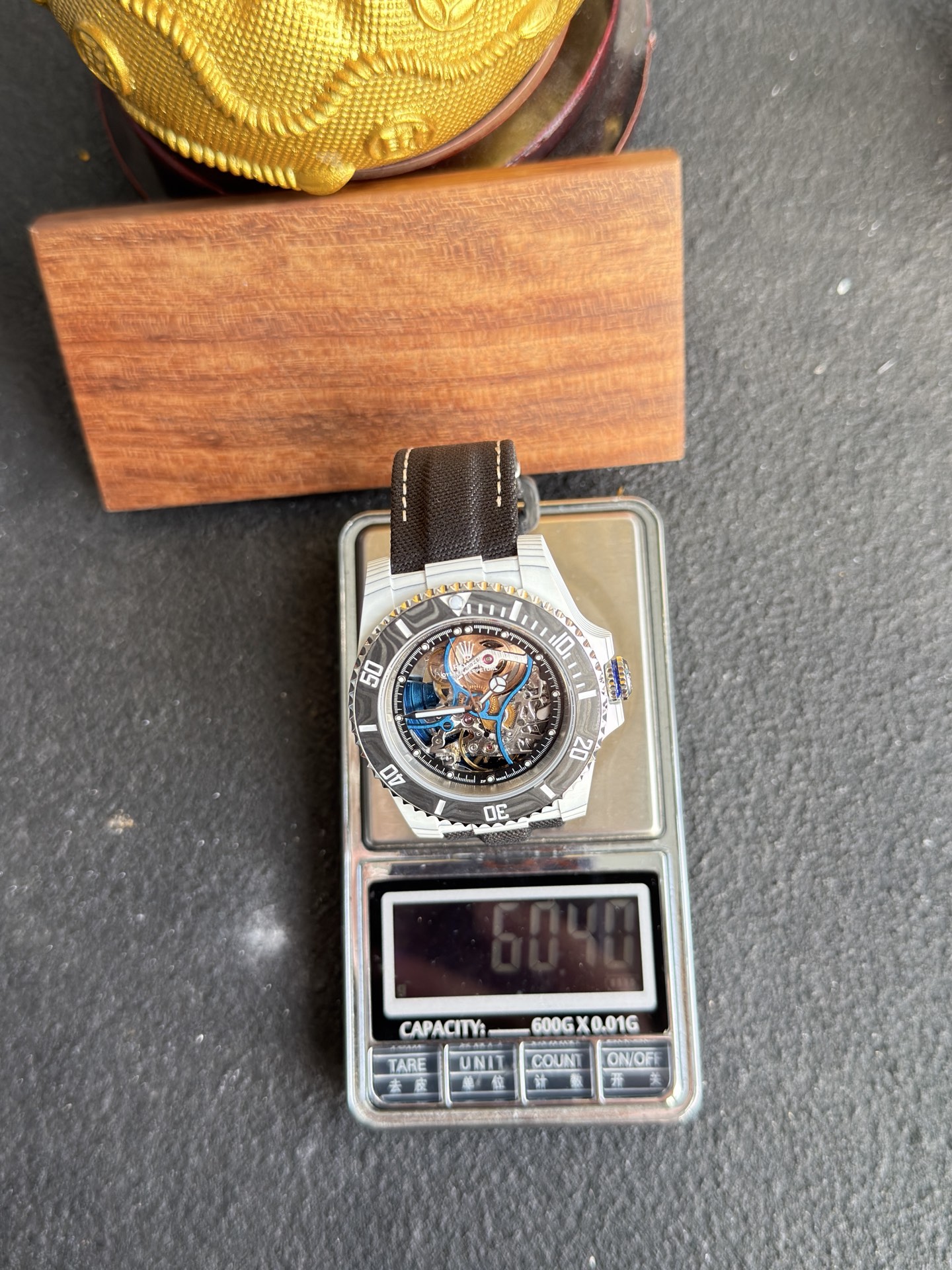 GYL Rolex Submariner Carbon Quartz “Summer” Vision of Miami Skeletonized Movement Zif Remould 1:1 Best Replica 41mm-GYL-GaiYalun