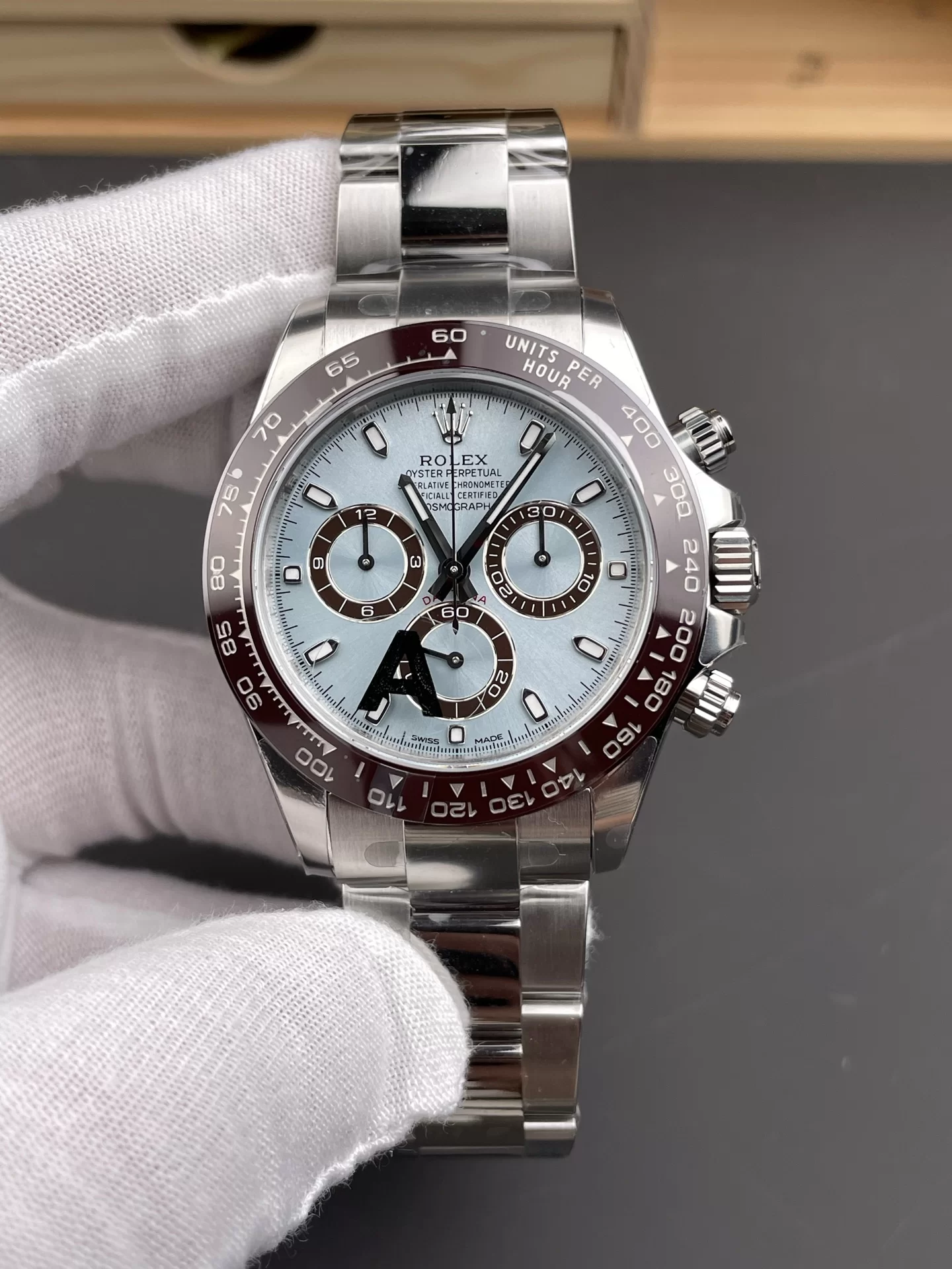 GYL Rolex Cosmograph Daytona “Ice Blue” Platinum (116506) 11 Super Clone – DD4130 Movement-GYL-GaiYalun