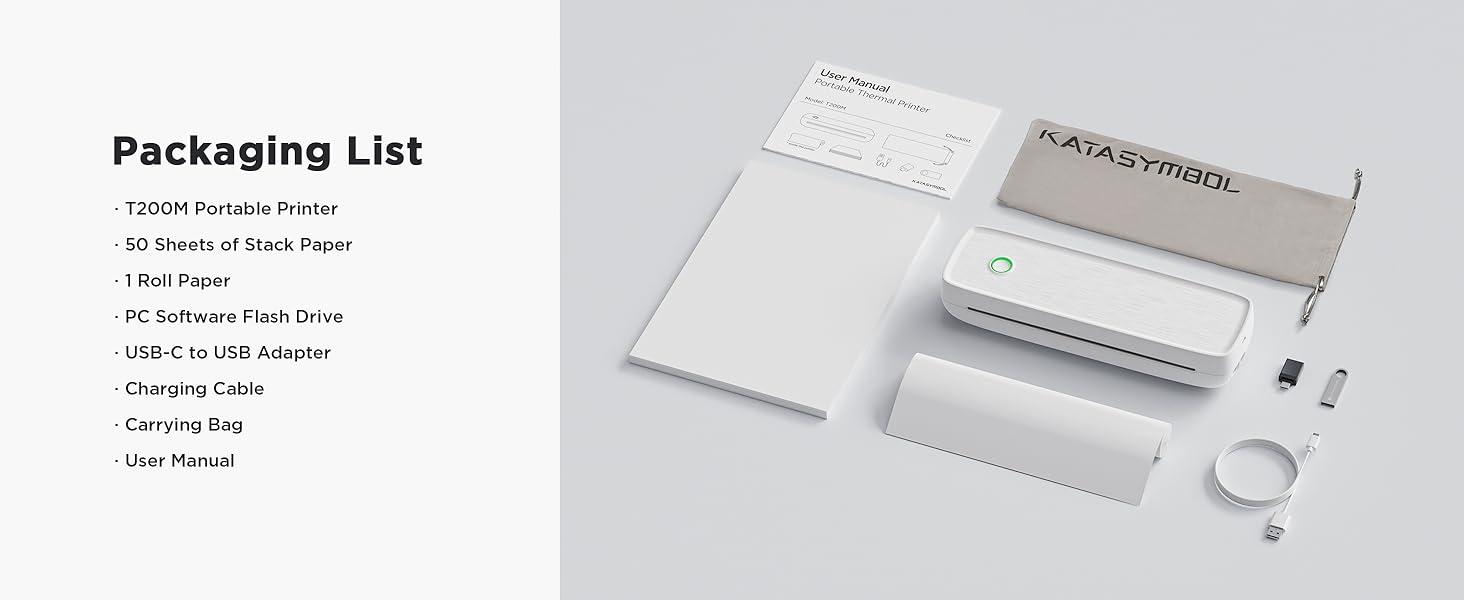 Packaging List