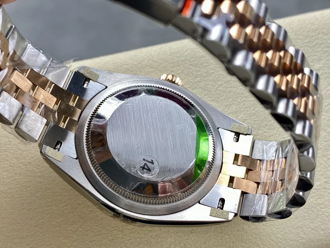 GYL Rolex Datejust 36mm Slate Grey Fluted Motif Dial Fluted Bezel Two-Tone Rose Gold Jubilee Bracelet (126231) 11 Super Clone – DD3235 Movement-GYL-GaiYalun