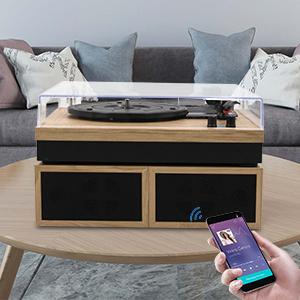 Wireless Music Streaming Vinyl Player