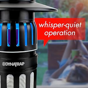 DynaTrap 1/2 Acre Mosquito and Insect Trap, Where to Place, Whisper Quiet Operation