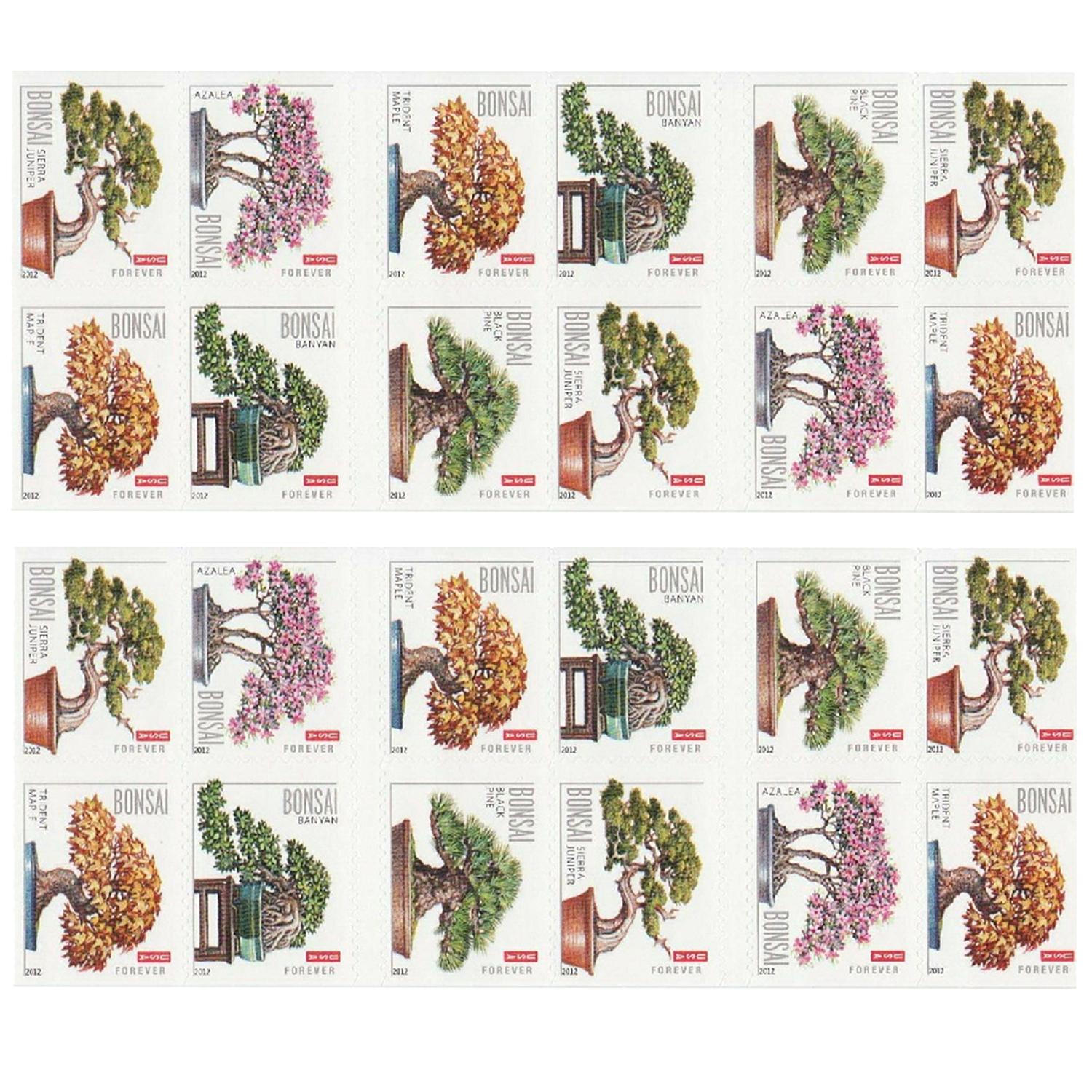 Bonsai Tree Stamps ForeverStamps