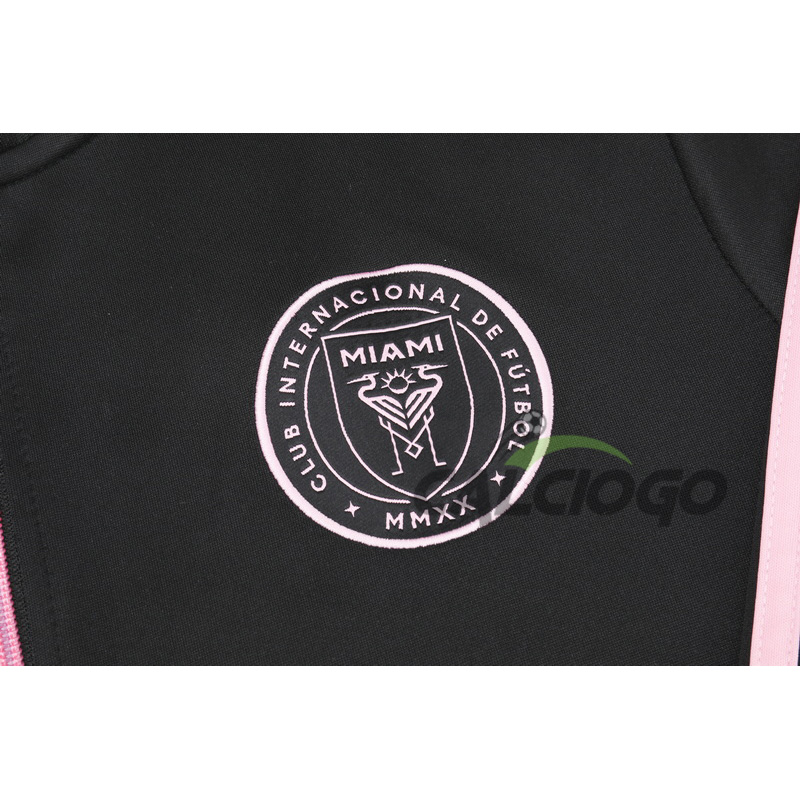 Tuta Calcio Miami CF Felpa Zips Nero 2023-2024