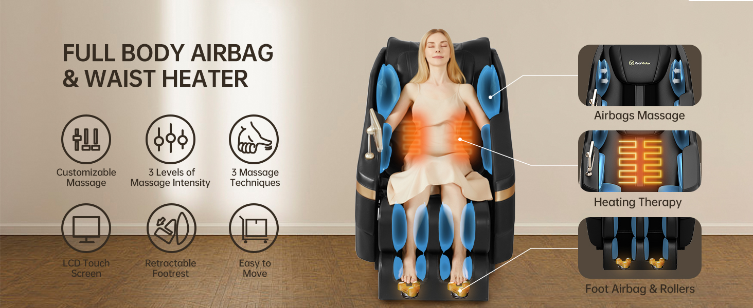 FULL BODY AIRBAG & WAIST HEATER