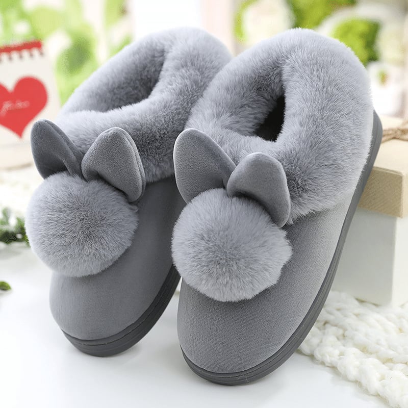 🔥🔥Winter Warm Plush Cartoon Slippers