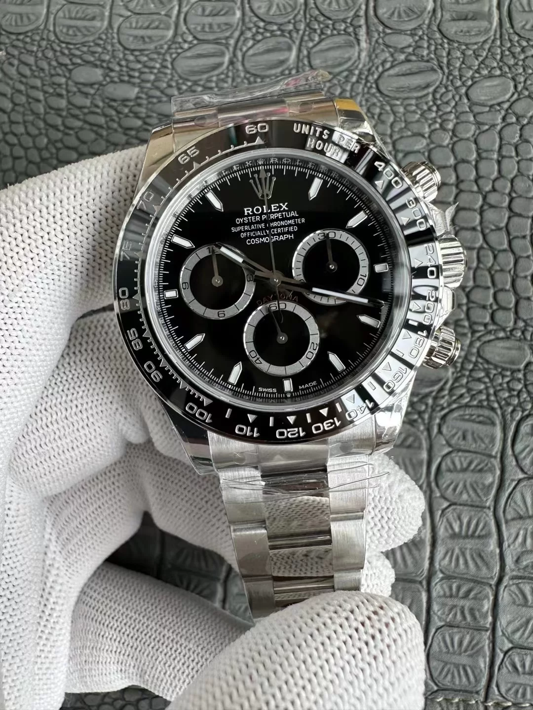 GYL Rolex Cosmograph Daytona Black Dial Black Ceramic Bezel 40mm (116500LN) 11 Super Clone – DD4130 Movement-GYL-GaiYalun