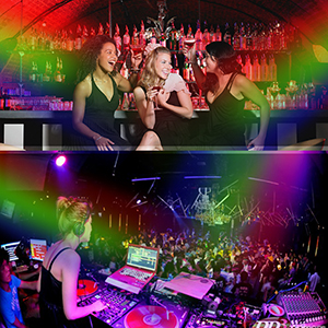 DJ dancer party wedding ktv light
